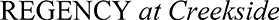 regency creekside logo